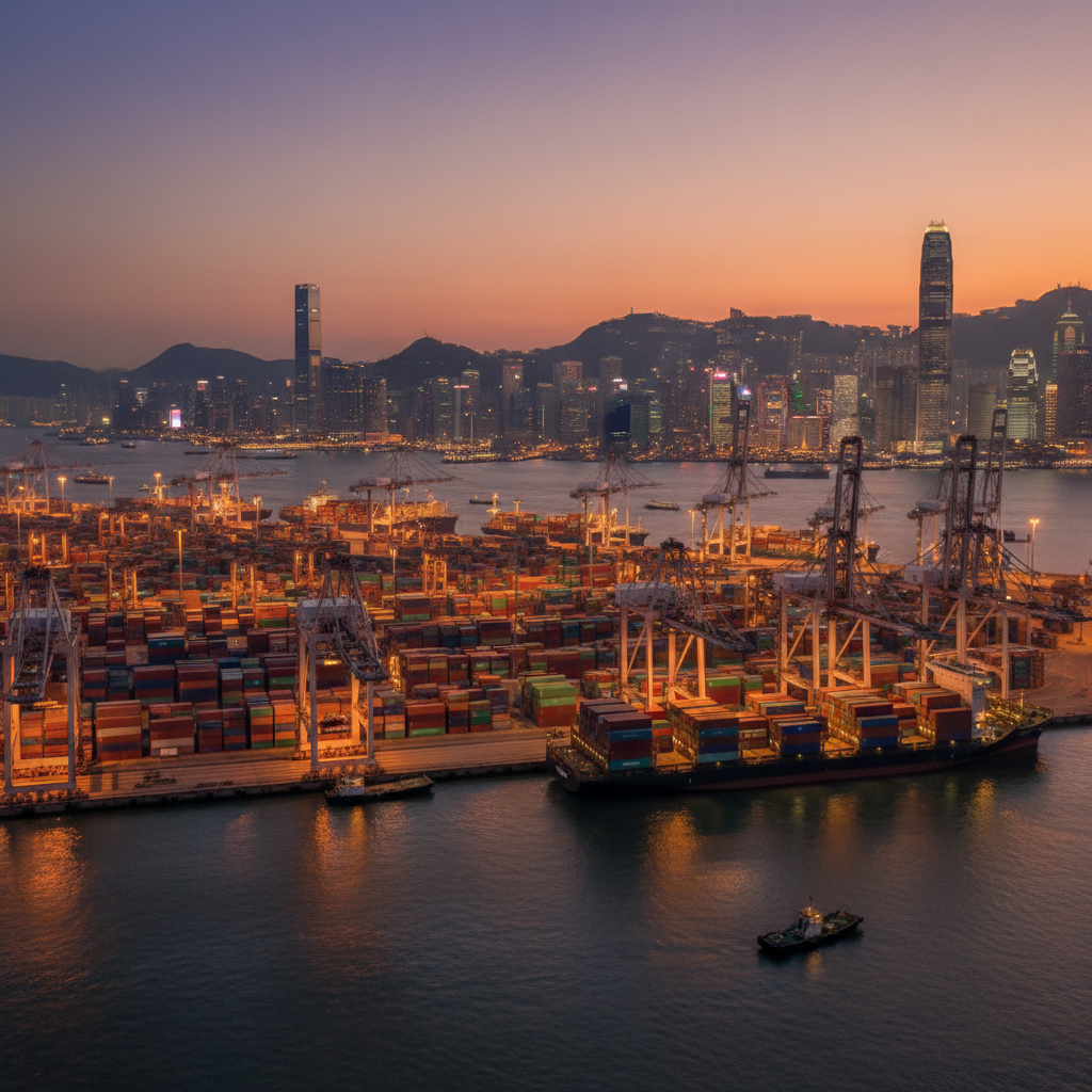 Hong Kong port